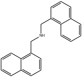 Bis(1-naphthylmethyl)amine Struktur