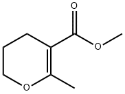 methyl 3,4-dihydro-6-methyl-2H-pyran-5-carboxylate Struktur