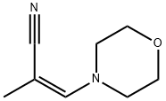 2-Propenenitrile,  2-methyl-3-(4-morpholinyl)-,  (Z)-  (9CI) Struktur