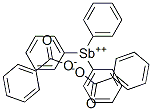 TRIPHENYLANTIMONY(V) DIBENZOATE  97 Struktur