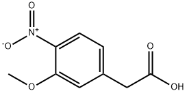 (3-METHOXY-4-NITRO-PHENYL)-ACETIC ACID Struktur