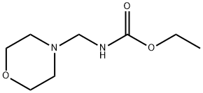 N-(Morpholinomethyl)carbamic acid ethyl ester Struktur