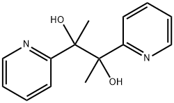 2,3-DI-2-PYRIDYL-2,3-BUTANEDIOL, 99%, MIXTURE OF (+/-) AND MESO Struktur