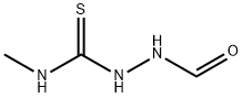 2-FORMYL-N-METHYL(HYDRAZINE-1-CARBOTHIOAMIDE) Struktur