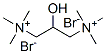 (2-hydroxytrimethylene)bis(trimethylammonium) dibromide  Struktur