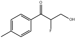 1-Propanone, 2-fluoro-3-hydroxy-1-(4-methylphenyl)- (9CI) Struktur