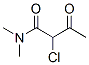 2-chloro-N,N-dimethyl-3-oxobutyramide  Struktur