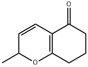 2-METHYL-2,6,7,8-TETRAHYDRO-CHROMEN-5-ONE Struktur