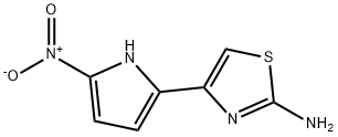 4-(5-Nitro-1H-pyrrol-2-yl)-2-thiazolamine Struktur