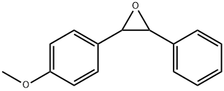 2-(4-Methoxyphenyl)-3-phenyloxirane Struktur