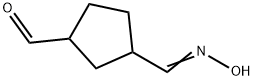 1,3-Cyclopentanedicarboxaldehyde, monooxime (9CI) Struktur