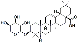 3-O-arabinopyranosyloleanolic acid Struktur