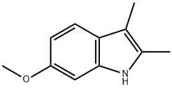 2,3-DIMETHYL-6-METHOXYINDOLE Struktur