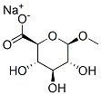 1-O-メチル-Β-D-グルクロン酸, ナトリウム塩 化學(xué)構(gòu)造式