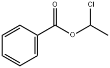 Benzoicacid1-chloroethylester Struktur