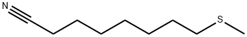 8-(Methylthio)octanenitrile Struktur