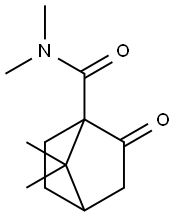 N,N,7,7-Tetramethyl-2-oxo-1-norbornanecarboxamide Struktur