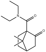 N,N-Diethyl-7,7-dimethyl-2-oxo-1-norbornanecarboxamide Struktur