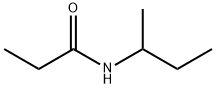 N-(2-BUTYL)PROPANAMIDE Struktur