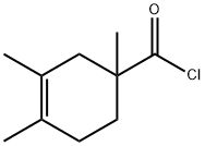 3-Cyclohexene-1-carbonyl chloride, 1,3,4-trimethyl- (9CI) Struktur