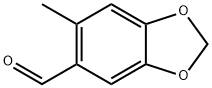 6-METHYL-BENZO[1,3]DIOXOLE-5-CARBALDEHYDE Struktur