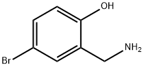 5-BROMO-2-HYDROXYBENZYLAMINE Struktur