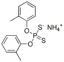 ammonium O,O-bis(methylphenyl) dithiophosphate Struktur