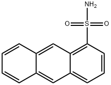 1-Anthracenesulfonamide Struktur