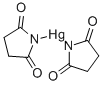 disuccinimidomercury  Struktur