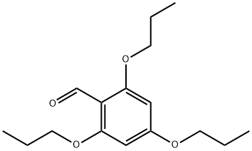 2,4,6-tripropoxybenzaldehyde Struktur