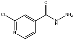 2-CHLORO-ISONICOTINIC ACID HYDRAZIDE Struktur