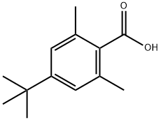 4-TERT-BUTYL-2,6-DIMETHYLBENZOIC ACID Struktur