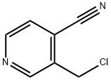 3-(CHLOROMETHYL)ISONICOTINONITRILE Struktur