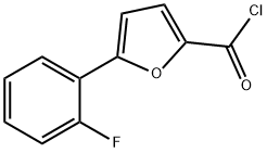 5-(2-FLUOROPHENYL)FURAN-2-CARBONYL CHLORIDE price.