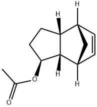 4,7-Methano-1H-inden-1-ol,2,3,3a,4,7,7a-hexahydro-,acetate,(1S,3aR,4S,7R,7aS)-(9CI) Struktur