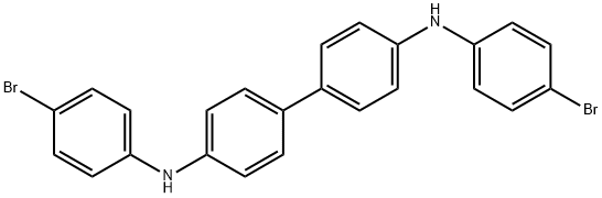 N,N'-BIS(4-BROMOPHENYL)BENZIDINE Struktur