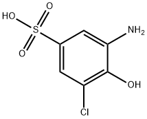 3-氨基-5-氯-4-羥基苯磺酸 結(jié)構(gòu)式