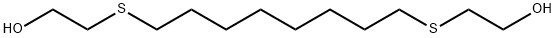 2,2'-[octane-1,8-diylbis(thio)]bisethanol Struktur