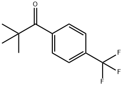 2,2-DIMETHYL-4'-TRIFLUOROMETHYLPROPIOPHENONE Struktur