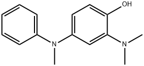 2-dimethylamino-4-(N-methylanilino)phenol Struktur