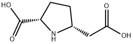 2-Pyrrolidineaceticacid,5-carboxy-,(2R,5S)-(9CI) Struktur