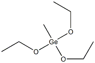 METHYLTRIETHOXYGERMANE Struktur