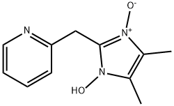 Pyridine, 2-[(1-hydroxy-4,5-dimethyl-3-oxido-1H-imidazol-2-yl)methyl]- (9CI) Struktur