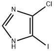 4-CHLORO-5-IODOIMIDAZOLE Struktur