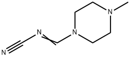 Piperazine, 1-[(cyanoimino)methyl]-4-methyl- (9CI) Struktur