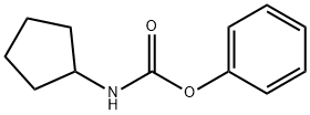 CYCLOPENTYL-CARBAMIC ACID PHENYL ESTER Struktur