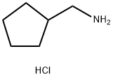 Aminomethylcyclopentane hydrochloride Struktur