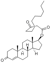 testosterone ketolaurate  Struktur