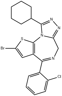 Ciclotizolam Struktur