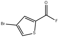 2-Thiophenecarbonyl fluoride, 4-bromo- (9CI) Struktur